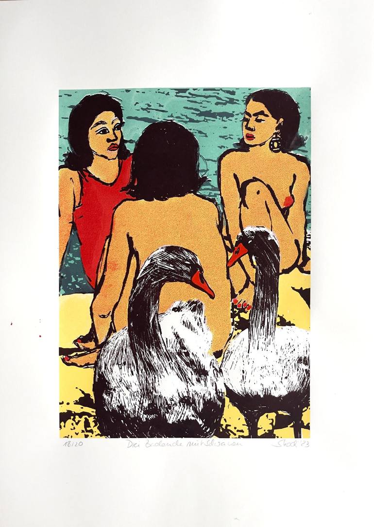 Original  Printmaking by Skadi Engeln