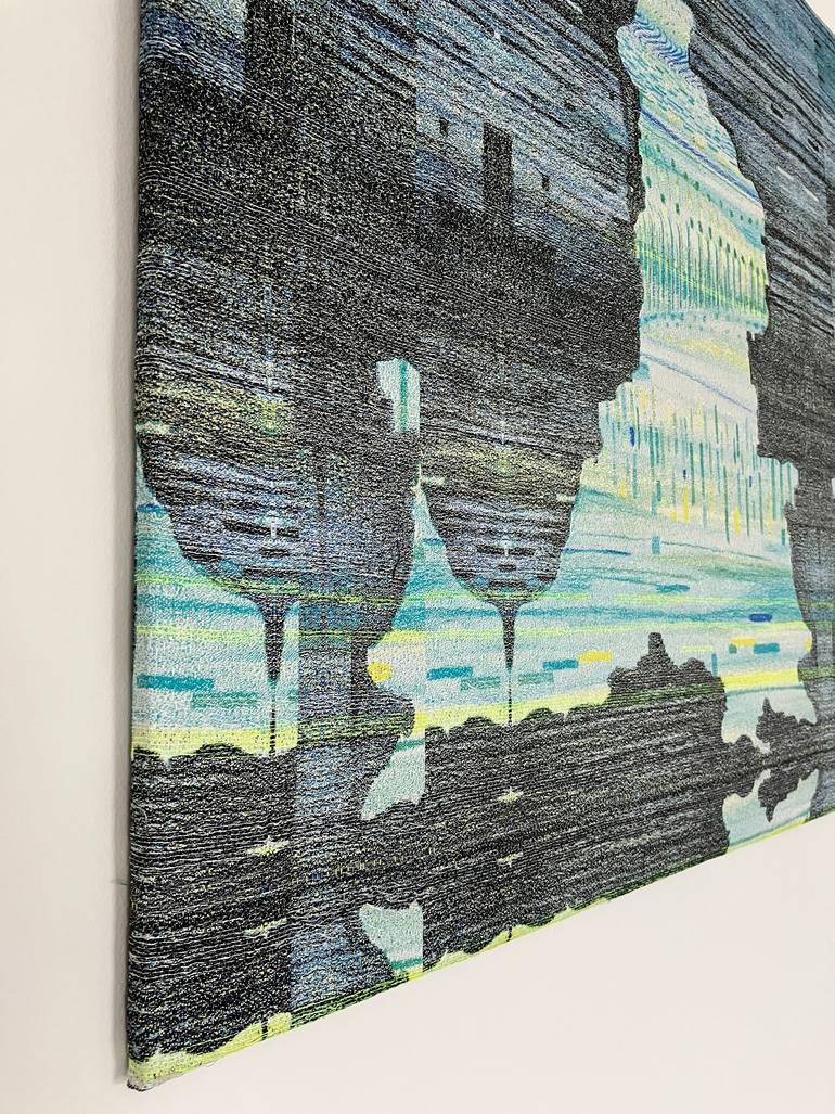 Original Abstract Mixed Media by Marisa Rappard